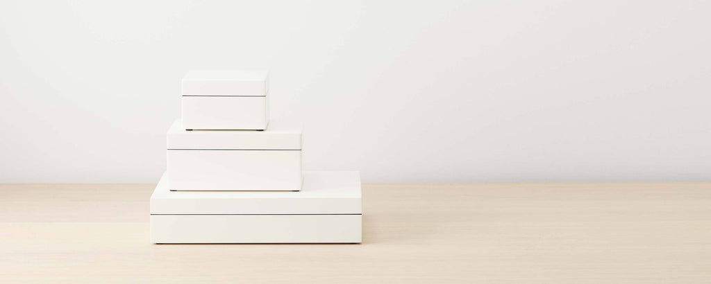 white boxes