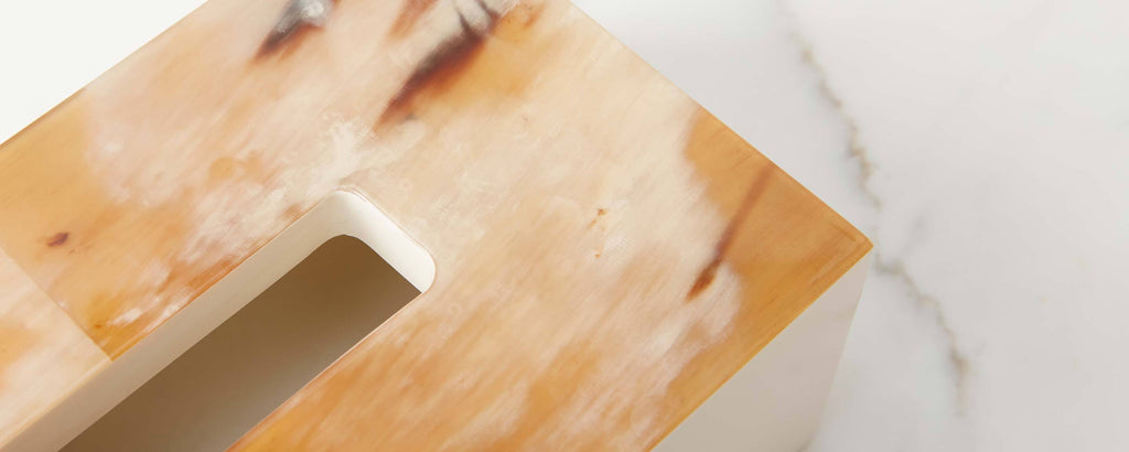 light horn and lacquer bath collection