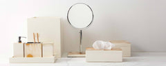 light horn and lacquer bath collection