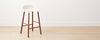 resin walnut counter stools