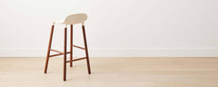 resin walnut counter stools