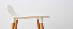 resin walnut counter stools