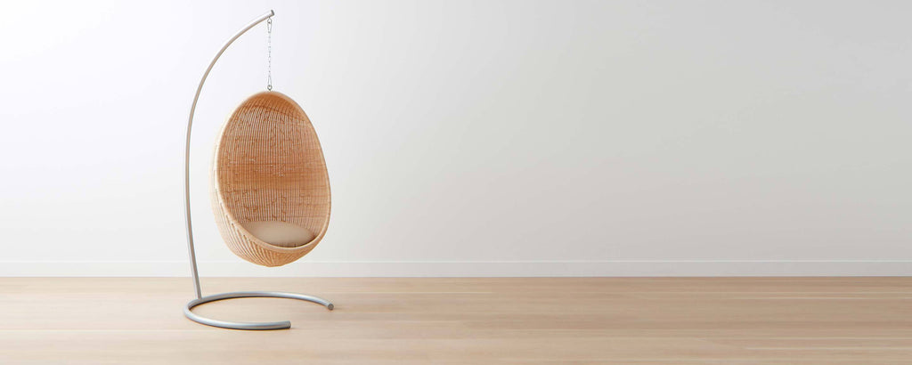 rattan egg chairs