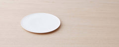 white plates