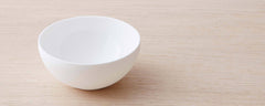 white bowls