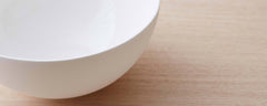 white bowls