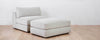 lazy point ottoman