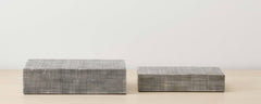 gray etched boxes