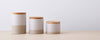 dipped glazed canisters