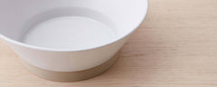 dipped glazed serving bowls