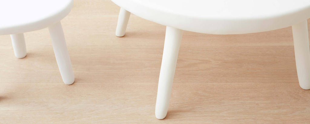 white resin stool coffee tables