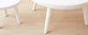 white resin stool coffee tables
