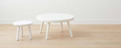 white resin stool coffee tables