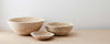 handwoven fabric bowls