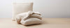 extra chunky cotton pillows and throw