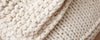 extra chunky cotton pillows and throw