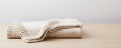 extra chunky cotton pillows and throw
