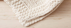 extra chunky cotton pillows and throw