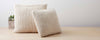 extra chunky cotton pillows and throw