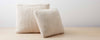 extra chunky cotton pillows and throw