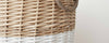 white dipped willow baskets