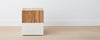cement teak stools