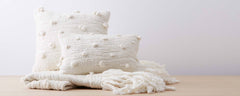 piedras pillows and throw