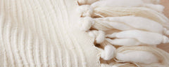 natural caterpillar pillows and throw