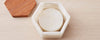 round onyx coasters and hexagon box