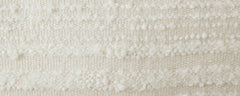 llama boucle pillows and throw