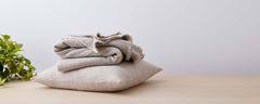 eco merino wool pillow and bedspread