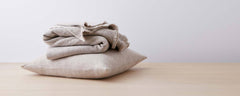 eco merino wool pillow and bedspread