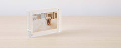 lucite photo frames