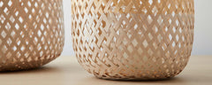 natural white bamboo hurricanes
