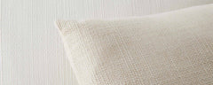 natural woven pillows
