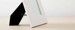 white lacquer frames