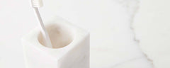 white marble bath collection