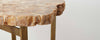 petrified wood nesting tables