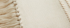 llama camel stripe pillows and throw