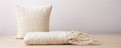 alma pillow and throw