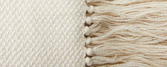llama natural stripe pillows and throw