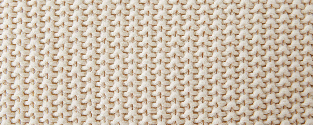 waffle cotton pillows and throw