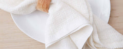 waffle linen napkins