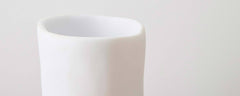 white albert vases