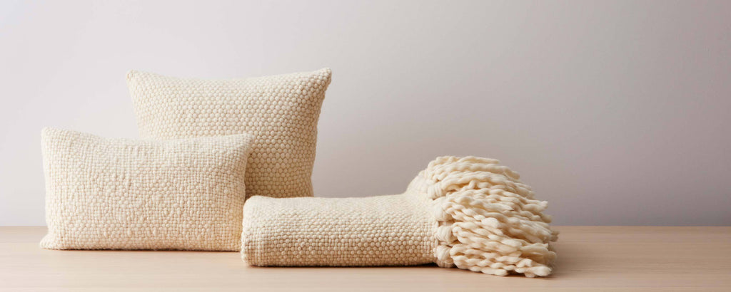 haydee pillows and throw