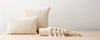 basketweave cotton pillows