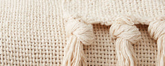 basketweave cotton pillows