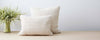 basketweave cotton pillows