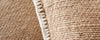 jute cotton trim pillows