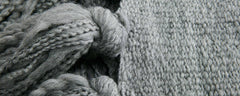 seba dark gray pillows and throw